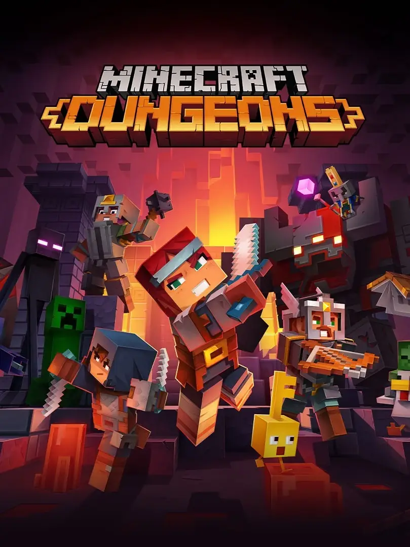 Minecraft Dungeons Poster